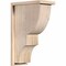 Ekena Millwork Ridgewood Smooth Corbel w/Backplate, Douglas Fir, 7 1/2"W x 14"D x 22"H COR08X14X22RID01SDF - alternate 1
